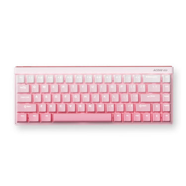 Mchose ace 68 air hall effect magnetic switch gaming keyboard (wit, us lay-out (qwerty), kailh magnetic god, 65%, rgb, hot swap, pbt keycaps, usb-c, hall effect sensor)