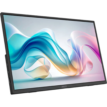 Msi pro mp165 e6 15.6 monitor (zwart, hdmi, 2x usb-c)