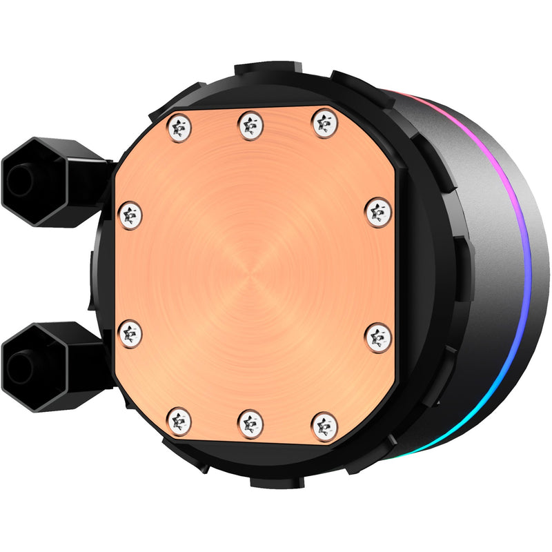 Load image into Gallery viewer, Sharkoon s90 rgb waterkoeling (zwart, 4-pins pwm fan-connector)
