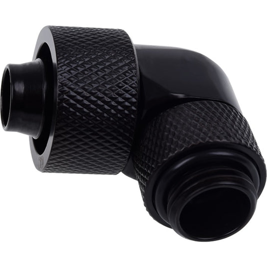 Alphacool eiszapfen 16 10mm compression fitting verbinding (zwart, draaibaar aan schroefdraadzijde)