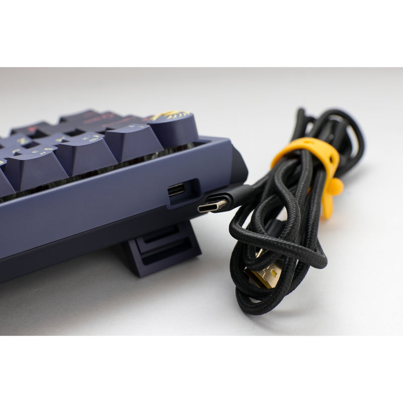 Load image into Gallery viewer, Ducky one 3 cosmic blue sf, toetsenbord (donkerblauw, us lay-out, cherry mx speed silver, rgb led, double-shot pbt, hot-swappable, quack mechanics, 65%)

