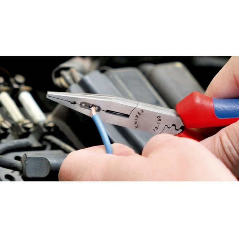 Load image into Gallery viewer, Knipex bedradingstang 13 01 160 (rood, lengte 160mm, krimpen 0,5 tot 2,5mm²)
