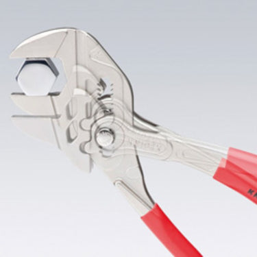 Knipex 86 03 250 sleuteltang - 250 mm - verchroomd - sleutelwijdte tot 52 mm 2 inch - kunststof bekleed