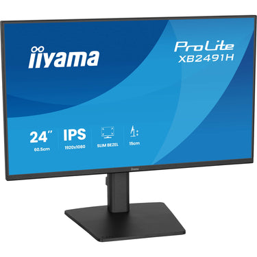 Iiyama prolite xb2491h-b1 23.8 monitor (zwart, 120 hz, hdmi, displayport)