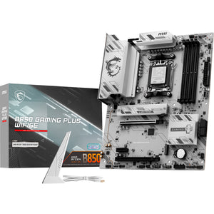 Msi b850 gaming plus wifi6e socket am5 moederbord (raid, 2.5gb-lan, wi-fi 6e, bt, sound, atx)