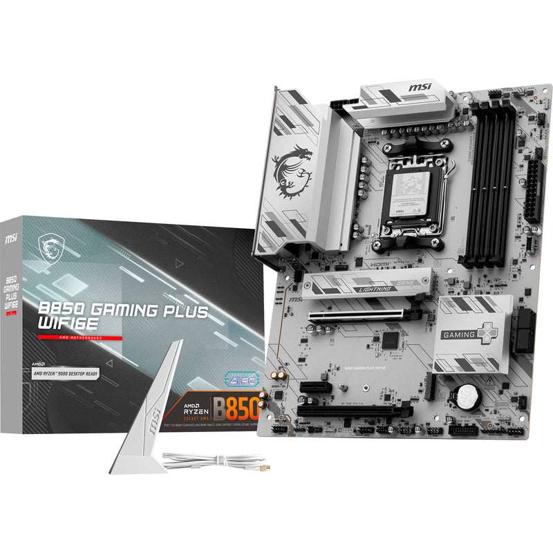 Load image into Gallery viewer, Msi b850 gaming plus wifi6e socket am5 moederbord (raid, 2.5gb-lan, wi-fi 6e, bt, sound, atx)
