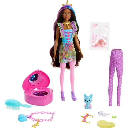 Barbie color reveal - fantasy fashion eenhoorn pop