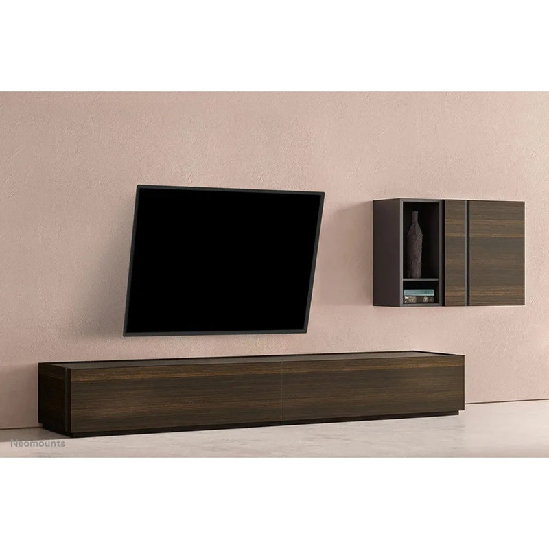 Laden Sie das Bild in Galerie -Viewer, Neomounts wl35-550bl14 tv wandsteun wandmontage (zwart)

