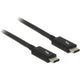 Delock thunderbolt 3 usb-c cable passive, 1,5m 5 a kabel (84846)