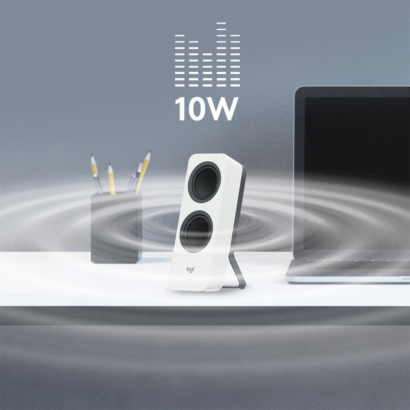 Load image into Gallery viewer, Logitech z207 pc-luidspreker (wit)
