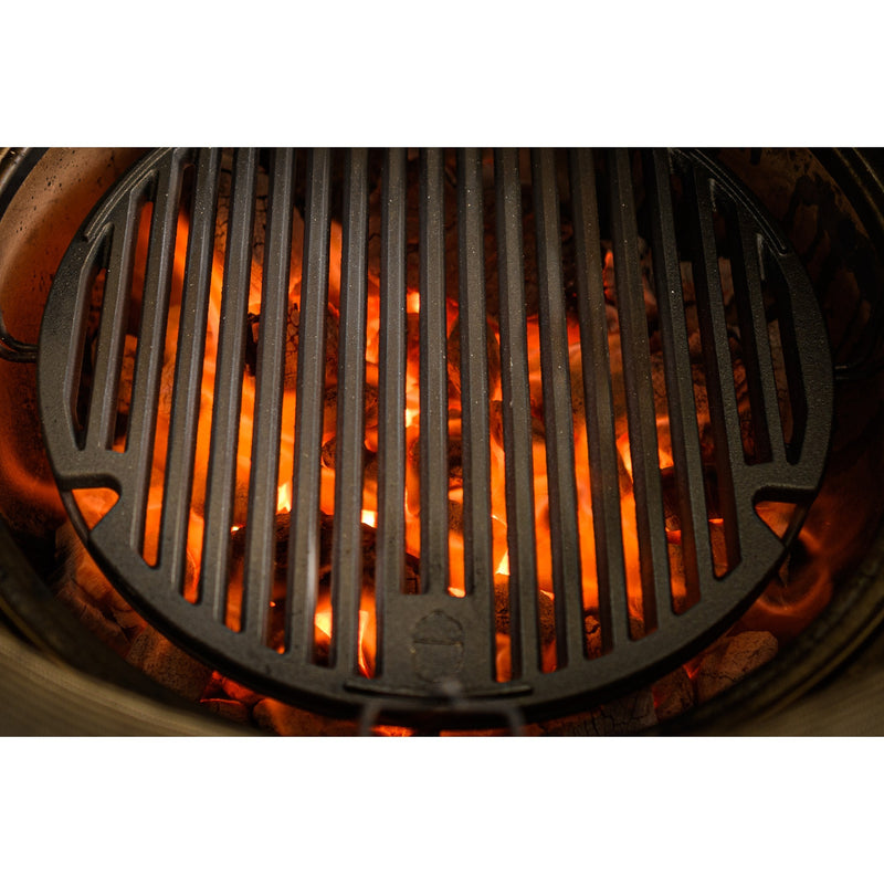 Load image into Gallery viewer, Kamado joe sear plate voor classic i, ii, iii en joe jr. grillrooster (zwart, ø 34cm)
