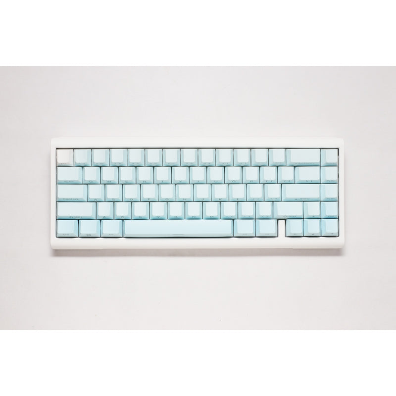 Load image into Gallery viewer, Ducky projectd tinker 65 - pom edition met qmk via, toetsenbord (lichtblauw wit, us lay-out, kailh box cream pro, rgb led, double-shot pbt, hot-swappable pom, gasket mount, 65%)
