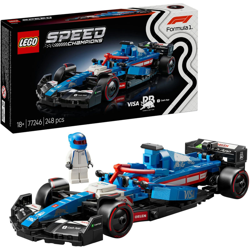 Chargez l'image dans la visionneuse de la galerie, Lego speed champions visa cash app rb vcarb 01 f1 racewagen set - 77246
