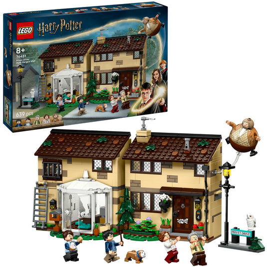 Lego harry potter ligusterlaan: bezoek van tante margot bouwpakket - 76451