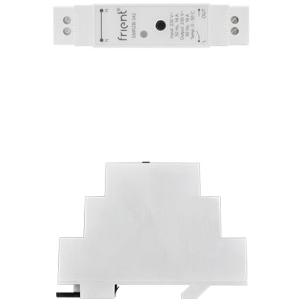 Chargez l'image dans la visionneuse de la galerie, Frient smart din relay relais (lichtgrijs, zigbee)
