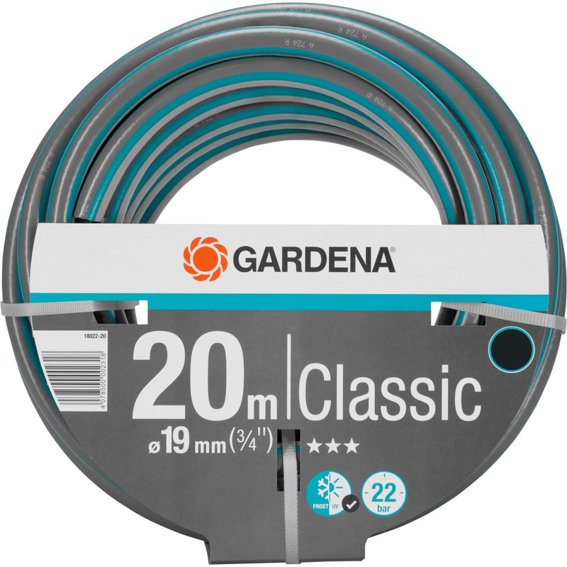 Load image into Gallery viewer, Gardena classic slang 19 mm (3 4 ) (grijs turquoise, 18022-20, 20 m)
