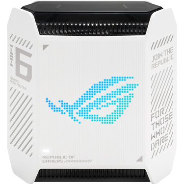 Asus rog rapture gt6 ax10000 mesh router (wit, 1 stuk)