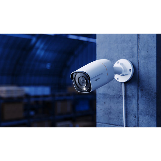 Reolink rp-pcb12m, slimme 12mp ultra hd poe-camera met spotlights (wit)