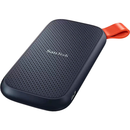 Sandisk portable 2 tb externe ssd (antraciet, usb-c)