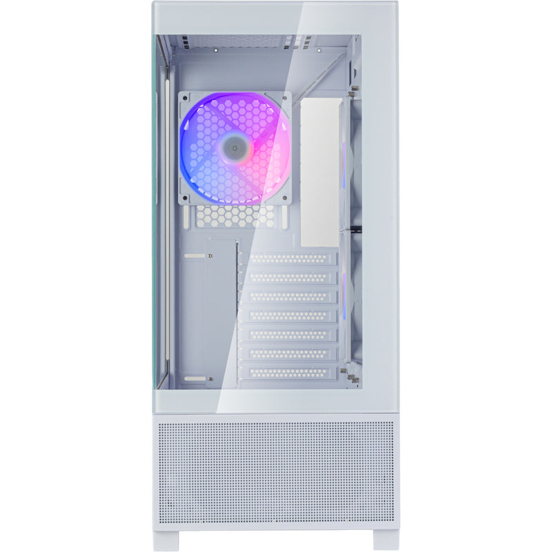 Load image into Gallery viewer, Silverstone lucid 05 mini tower behuizing (wit | 2x usb-a | 1x usb-c | rgb | tempered glass)
