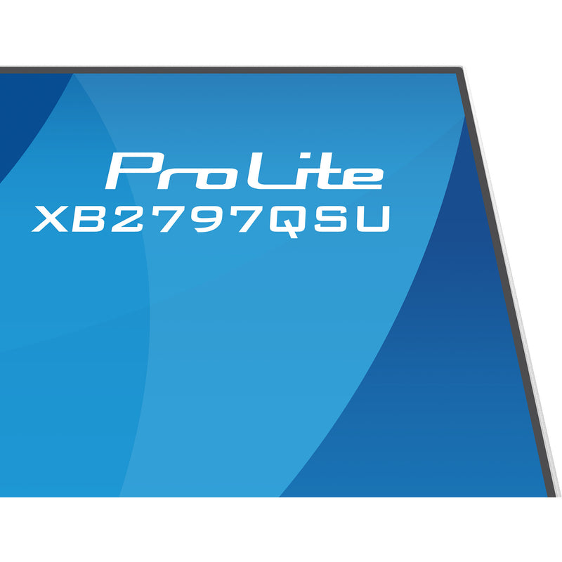 Afbeelding laden in galerijviewer, Iiyama prolite xb2797qsu-w1 27 monitor (wit (mat), hdmi, displayport, usb, audio)
