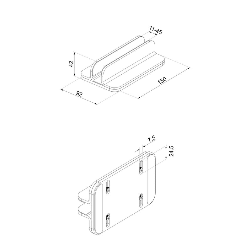 Chargez l'image dans la visionneuse de la galerie, Neomounts nsls300silver laptophouder 11-17 standaard (zilver)
