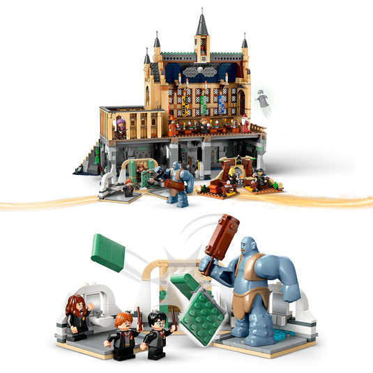 Lego harry potter - kasteel zweinstein: de grote zaal constructiespeelgoed (76435)