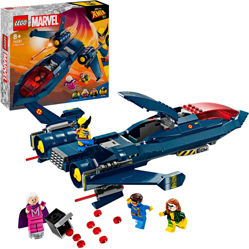 Load image into Gallery viewer, Lego super heroes 76281 x-men x-jet
