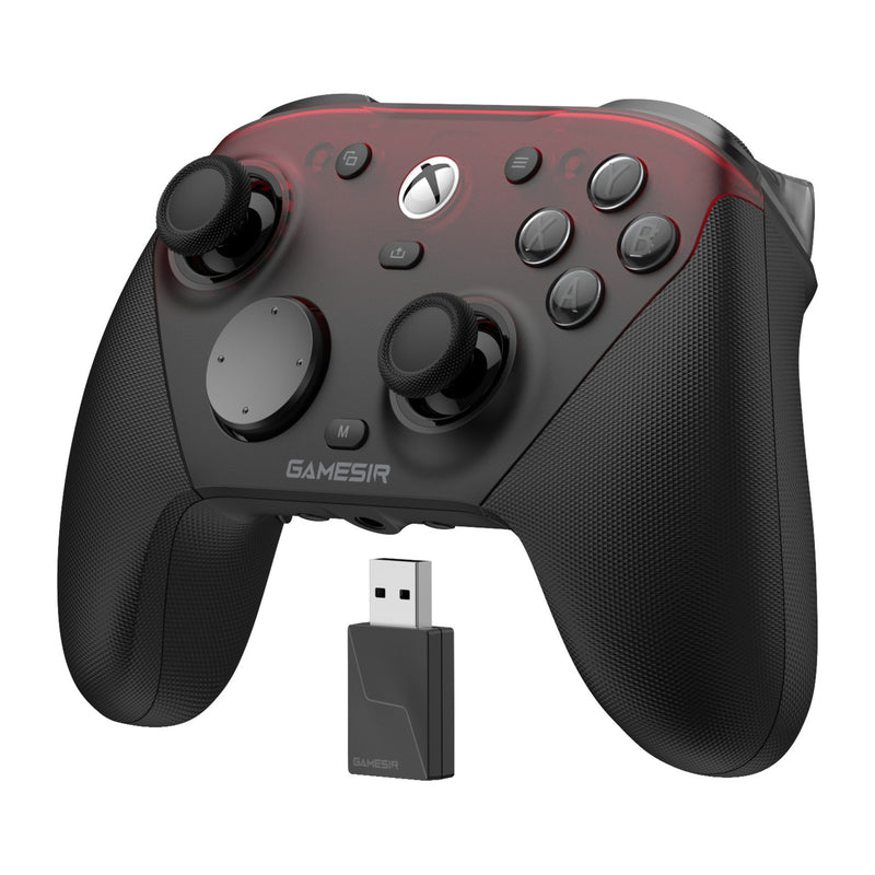 Afbeelding laden in galerijviewer, Gamesir g7 pro tri-mode - shadow ember gamepad (zwart donkerrood, xbox series x|s, xbox one, pc, android, steam)
