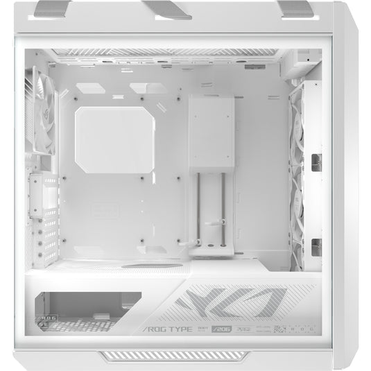 Asus rog strix helios ii gx601s midi tower behuizing (wit | 4x usb-a | 2x usb-c | rgb | tempered glass)