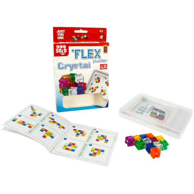 Load image into Gallery viewer, 999games 999 games flex puzzler crystal denkspel (nederlands, 1 speler, vanaf 7 jaar, 80 opdrachten)
