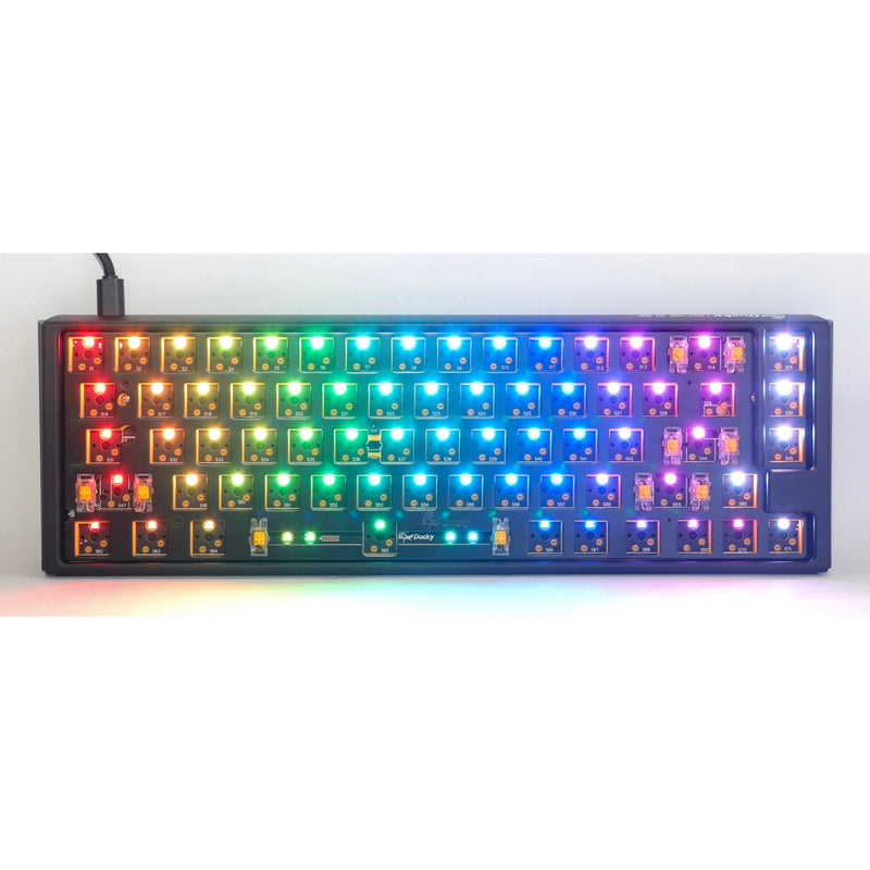 Load image into Gallery viewer, Ducky one 3 sf ansi layout barebone, toetsenbord (zwart zwart, us lay-out, 65%, rgb leds, hot swap, barebone)
