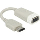 Delock hdmi-a naar vga adapter (grijs, 0,15 meter)