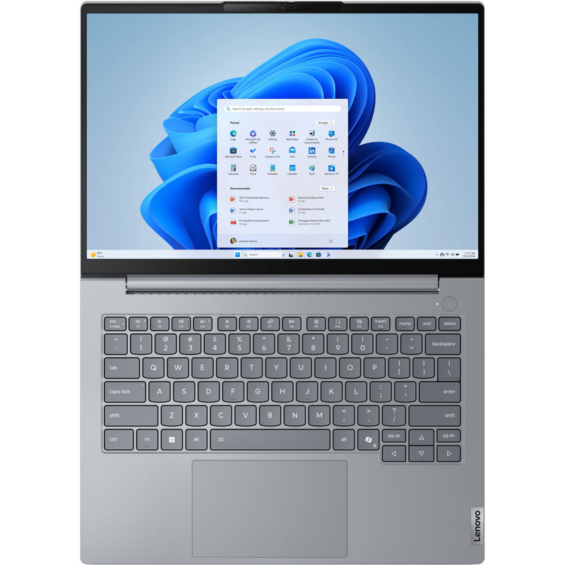 Load image into Gallery viewer, Lenovo thinkbook 14 g8 irl (21sg008pmh) 14 laptop (grijs | core 7 240h | intel graphics | 16 gb | 512 gb ssd)
