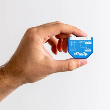 Shelly qubino wave 1 relais (blauw, 1-kanaals, z-wave)