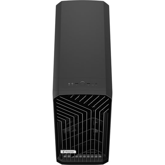 Fractal design torrent black solid midi tower behuizing (zwart | 2x usb-a | 1x usb-c)
