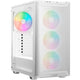 Be quiet! pure base 501 lx midi tower behuizing (wit | 2x usb-a | 1x usb-c | rgb | tempered glass)