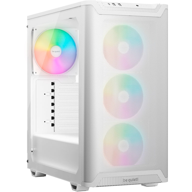 Load image into Gallery viewer, Be quiet! pure base 501 lx midi tower behuizing (wit | 2x usb-a | 1x usb-c | rgb | tempered glass)
