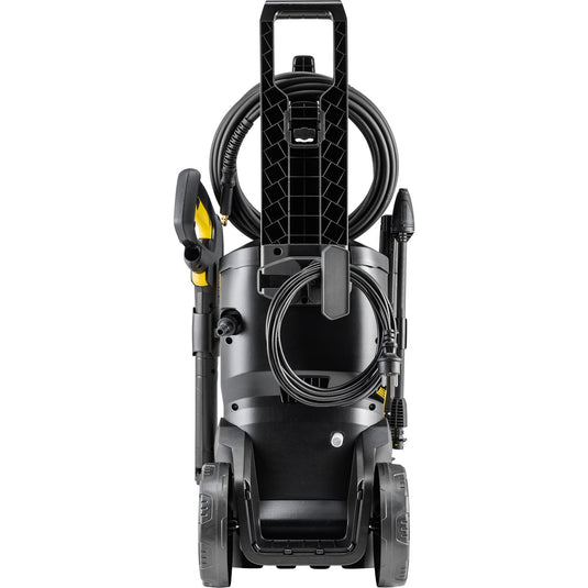 Kärcher k 7 wcm premium home hogedrukreiniger (geel zwart, met vuilfrees, slanghaspel en oppervlaktereiniger)
