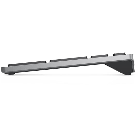 Dell premier multi-device draadloos toetsenbord en draadloze muis - km7321w desktopset (grijs, us lay-out (qwerty), 100%, bluetooth 5.0, dpi:1000 - 4000)