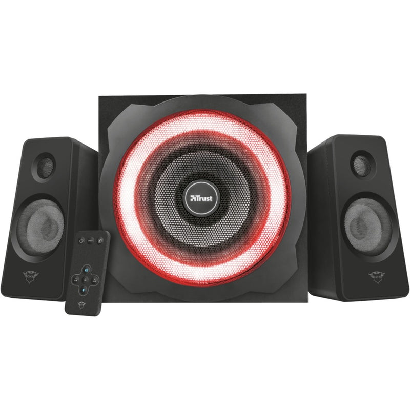 Load image into Gallery viewer, Trust gxt 629 tytan rgb illuminated 2.1 speaker set pc-luidspreker (zwart)
