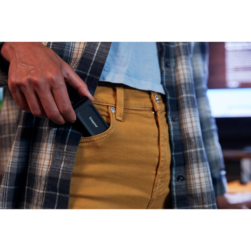 Load image into Gallery viewer, Kingston xs1000 portable 2 tb externe ssd (zwart, sxs1000 2000g, usb-a 3.2 (10 gbit s))
