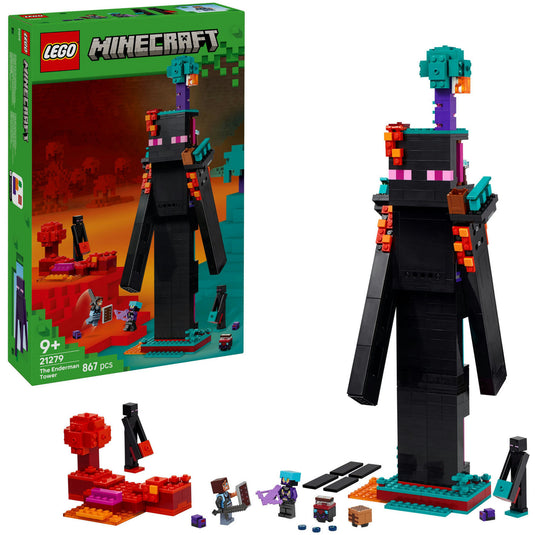 Lego minecraft - de enderman toren constructiespeelgoed (21279)