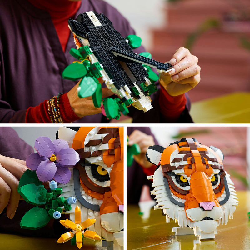 Load image into Gallery viewer, Lego art 31217 de faunacollectie tijger
