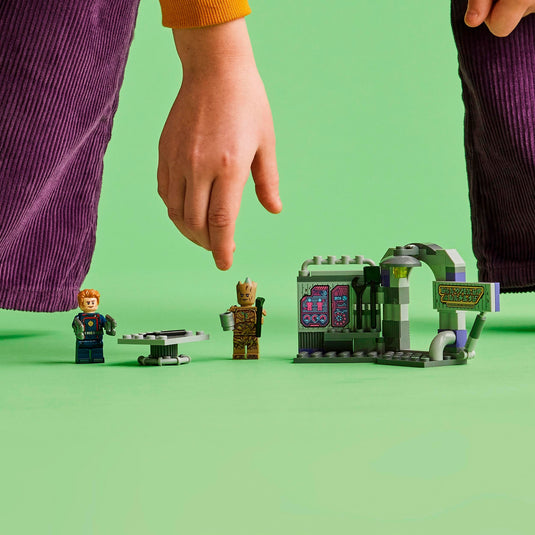 Lego marvel - guardians of the galaxy hoofdkwartier constructiespeelgoed (76253)