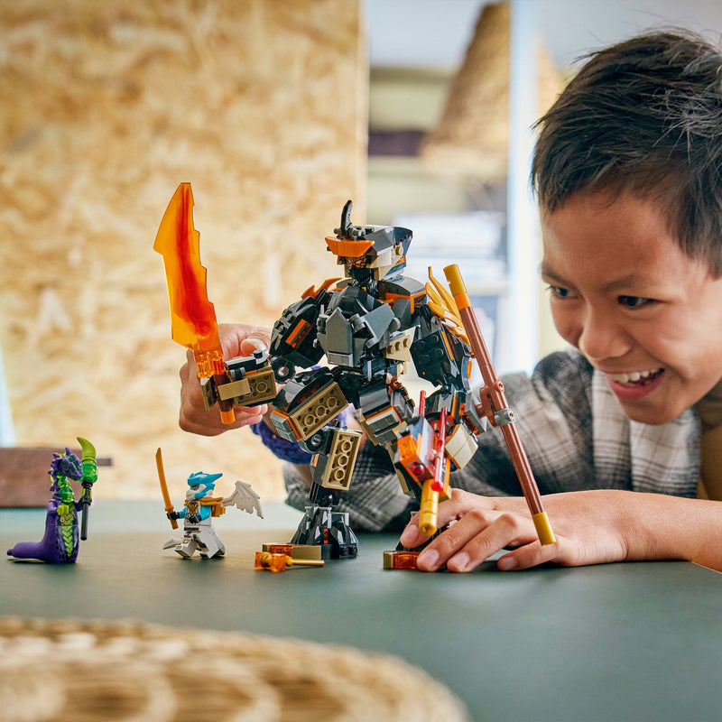 ギャラリービューアに画像をロードする, Lego ninjago - cole's missiemecha en draak zane constructiespeelgoed (71854)

