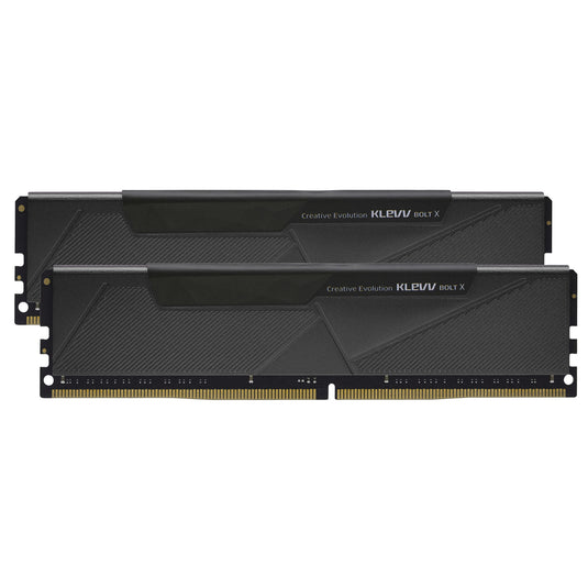Klevv 16 gb ddr4-3200 (2x 8 gb) kit werkgeheugen (zwart, kd48gu880-32a160u, bolt x, xmp 2.0)