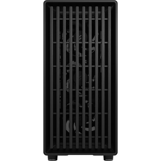 Fractal design north - momentum edition midi tower behuizing (zwart houtkleur | 2x usb-a | 1x usb-c | tempered glass)