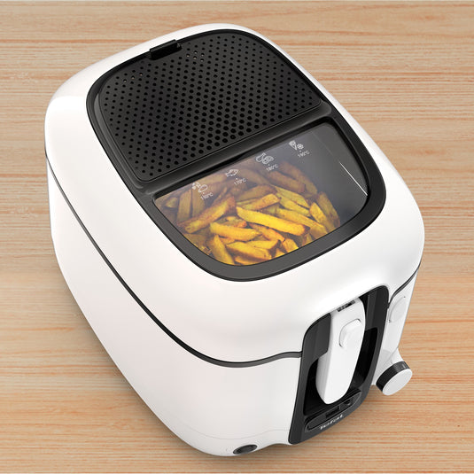 Tefal super uno fr3140 frituurpan (wit zwart, 2,2 liter)