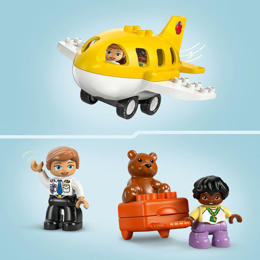 Lego ® duplo® stad voor het eerst op het vliegveld - 10443
